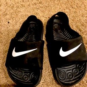 Toddler Nike slides